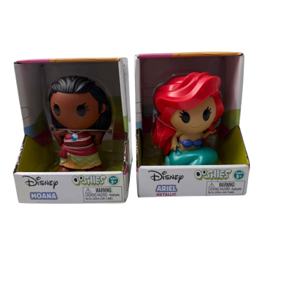 Disney ooshies Moana & Ariel 