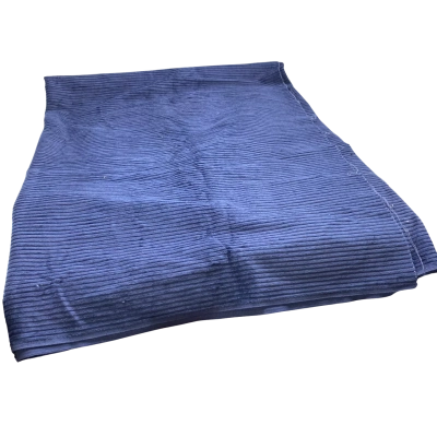 Thick Navy Corduroy Fabric 120 x 200 cm fab2