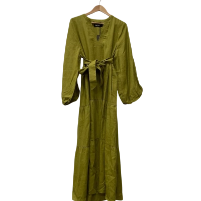  Womens  eb&ive Size L Maxi Dress Green 