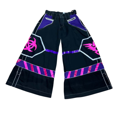 Phattpant Shuffle Rave Pants Size M Black  