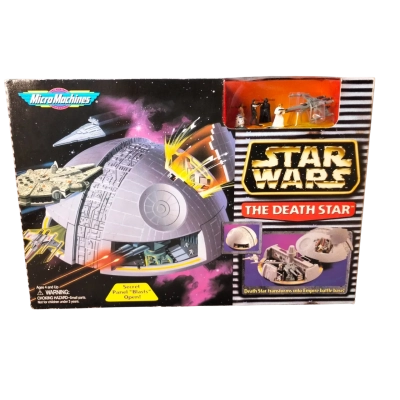 Vintage 1996 Star Wars - The Death Star. A New Hope. Micro Machines made by Galoob