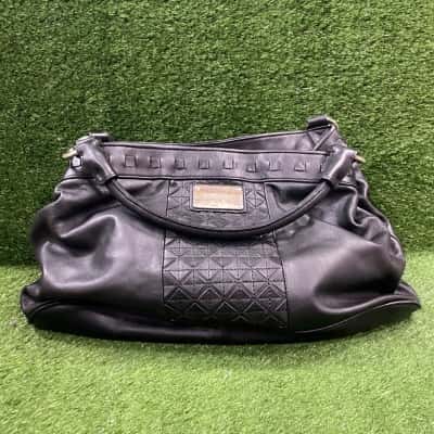 Oroton Bucket Bag Black  