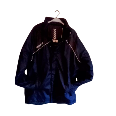  Men's hummel Size XXXL Puffer Jacket Navy Blue 