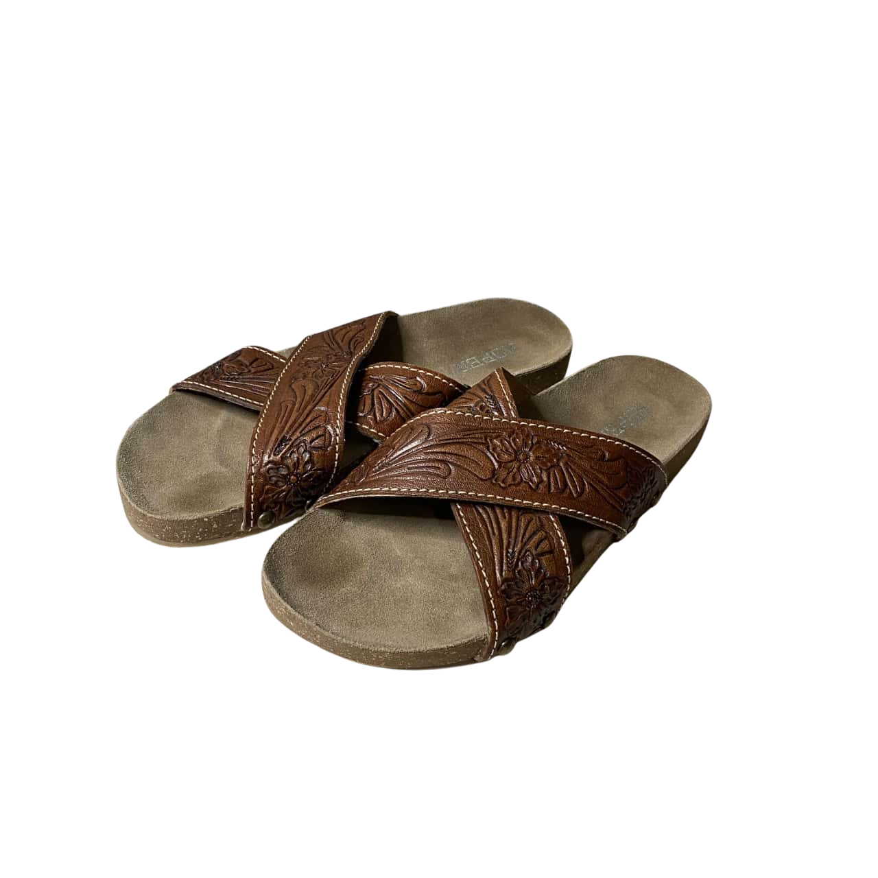 Roper Brown Slides Size EUR 40