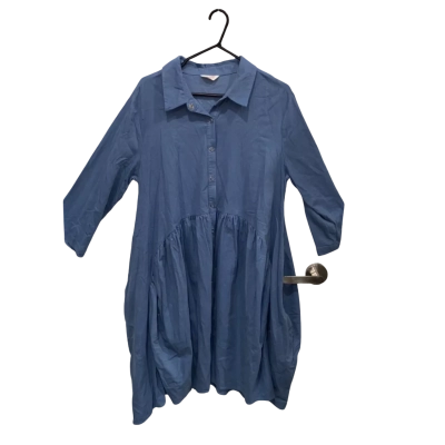 Gorman Blue Snap Button Up Dress Size 12 
