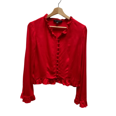 Forever New Womens  Size 10 Red Top