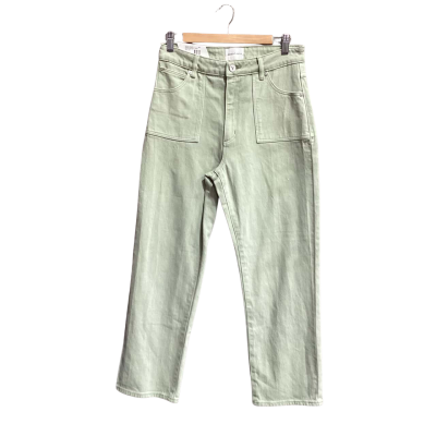 BNWT Abrand Jeans Straight Leg Jeans Green Size 10