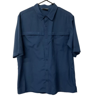 Kathmandu  Mens  Size XL  Navy Blue  Short Sleeve Shirt 