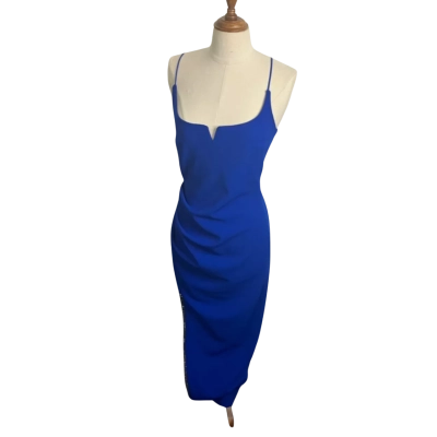  Womens  Size 8 Sleeveless Dress  Blue 