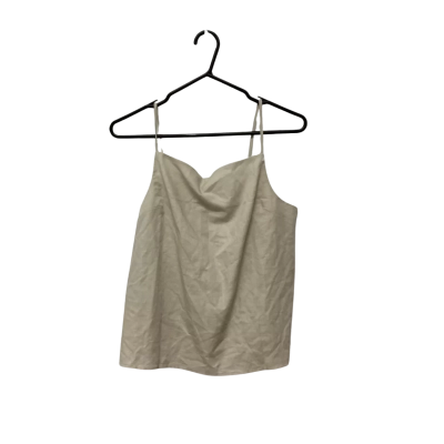 Status Anxiety Linen Top Size L Beige 