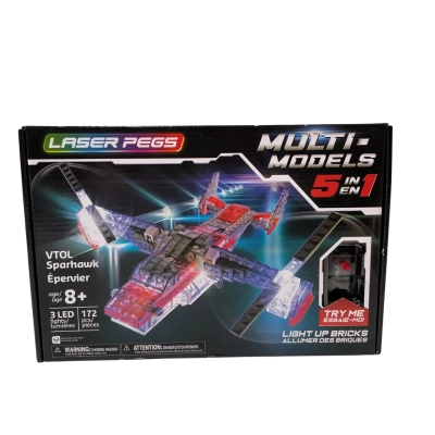 Laser Pegs- Multi-Models. 5 in 1