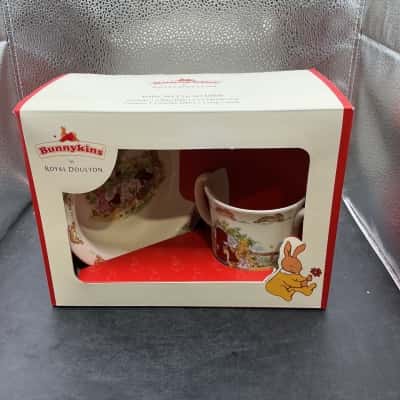 Royal Doulton Bunnykins Bowl & Cup Set