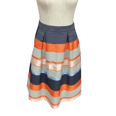 Trent Nathan Womens  Size 10 Pleated Skirt Multicoloured 