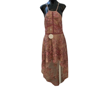 Two Sisters Womens  Size 10 Cocktail Dress Floral / Pink  