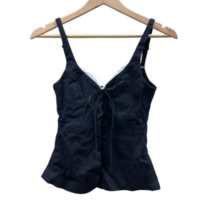 BNWT Kitteny Womens Size S Black Corset Top  