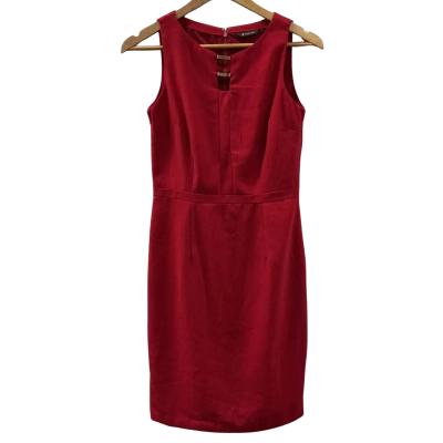 Van Heusen Womens  Size S Sleeveless Dress Red