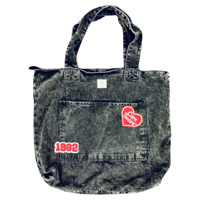 BNWT Typo x Care Bears Black Denim w/ Red Accents Tote Bag