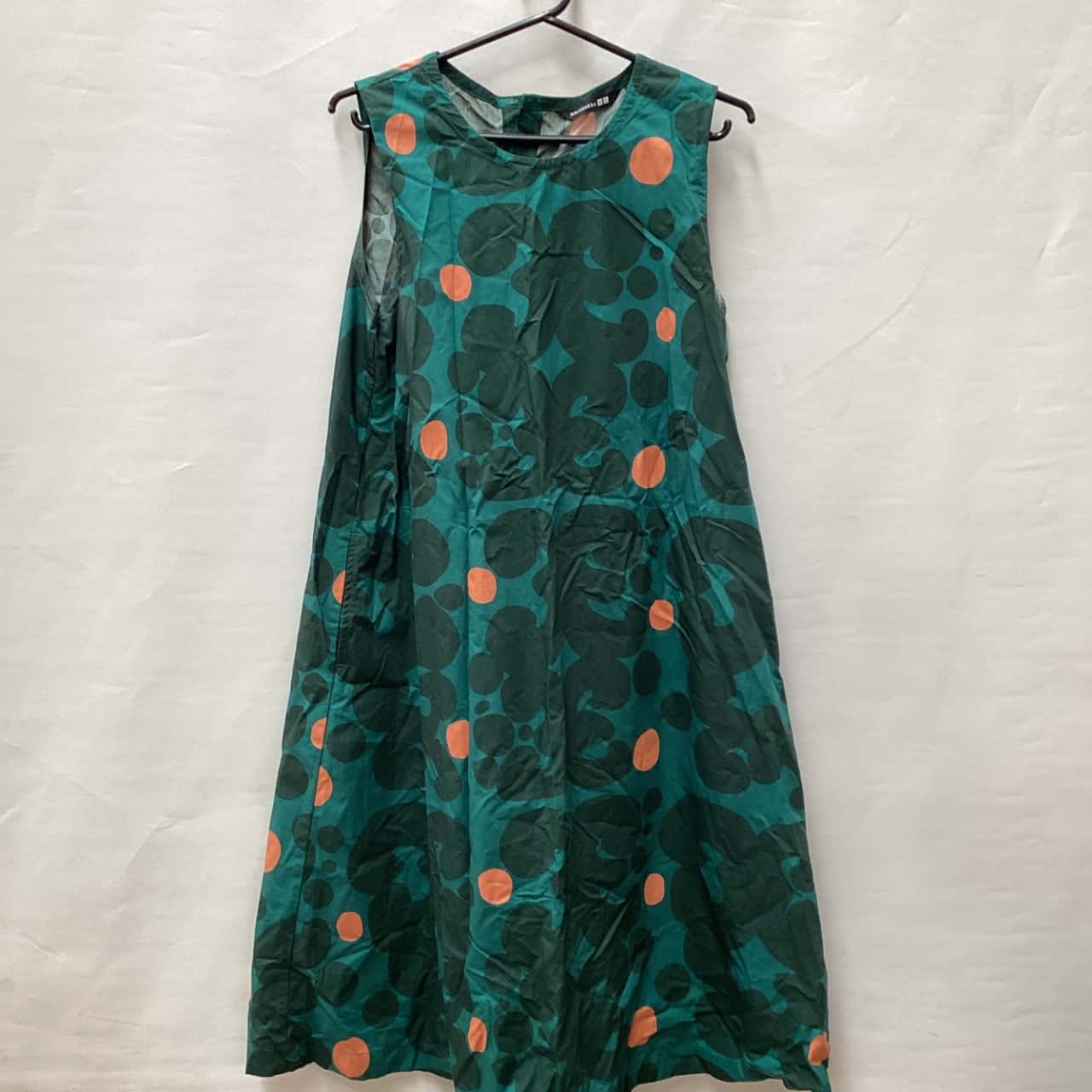 Marimekko/Uniqlo Womens Size M Green Dress (s)