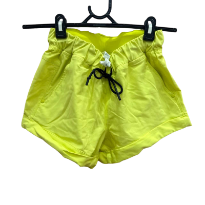 Lululemon Womens  Size 4 Neon Yellow Shorts 