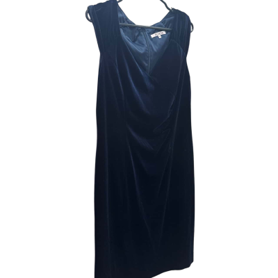 Review Womens  Size 16 Navy Blue Dress 
