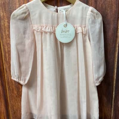 Britt    Size 1 Dress Pink  new 