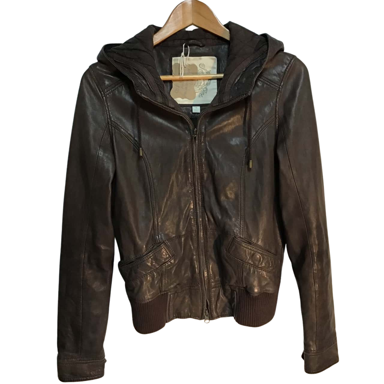 Forever New Womens Size 10 Front Zipper Brown Jacket(s)