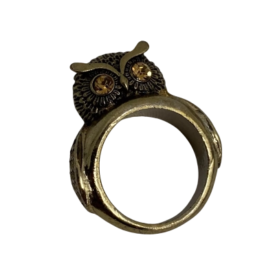 Unbranded Women's Costume Jewellery Ring Owl