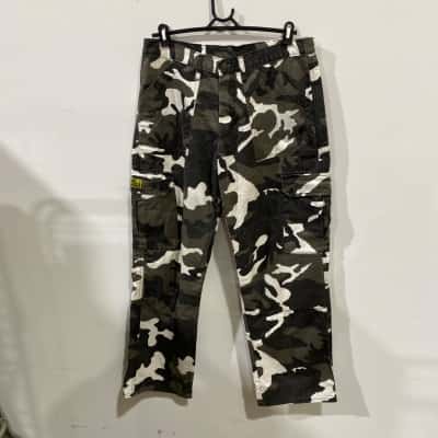 Draggin Urban Camo Motorcycle Pants Mens Size 36 Camouflage 