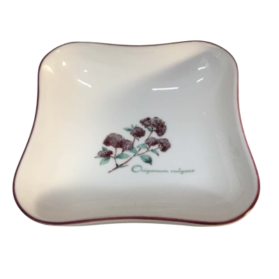 Vivo Villeroy & Boch Bowl / Dish Floral Pattern Approx 13 x 13cm