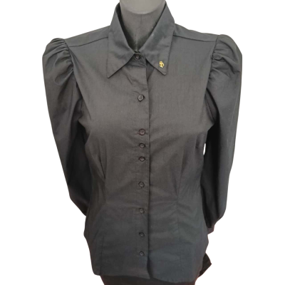 Pia Tolentino Black Lolita Styled Long Sleeve Blouse BNWT Size 34/6 #LolitaFashion #DesignerBlouse #PiaTolentino