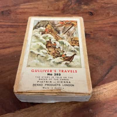 1950's Vintage Gulliver's Travels No. 293 Card Game Complete Original Box
