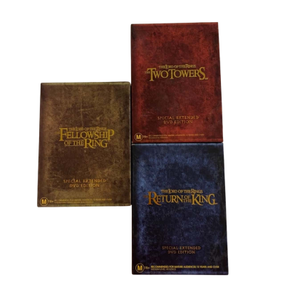 Lord Of The Rings Trilogy Special Extended DVD Edition 