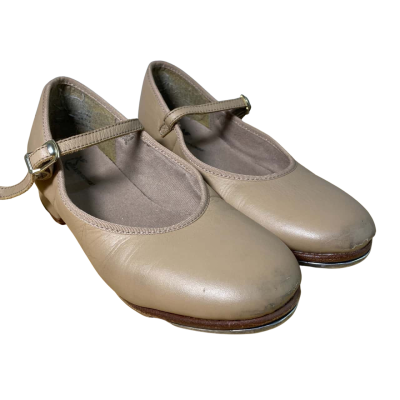 Slick Dance wear Pro Leather Buckle Tap Dance Shoes Size 2US /21.2cms