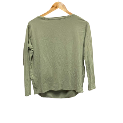 Lululemon Womens  Size M Long Sleeve Top Green 