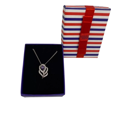 Unbranded Women's Necklace Purple Costume Jewellery 