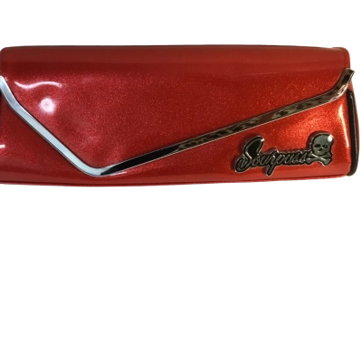  Spurpuss Red Glitter Bag approx 28 x 10cm