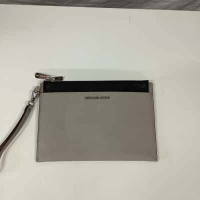 Michael Kors Womens Grey Clutch