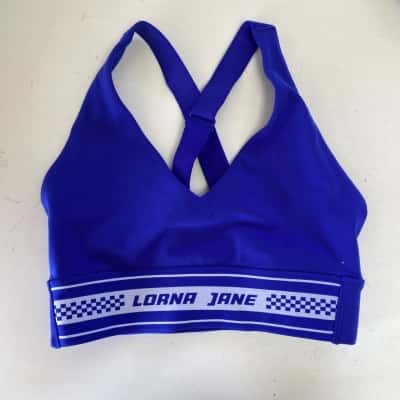 Lorna Jane Blue Sports Bra  Size S 