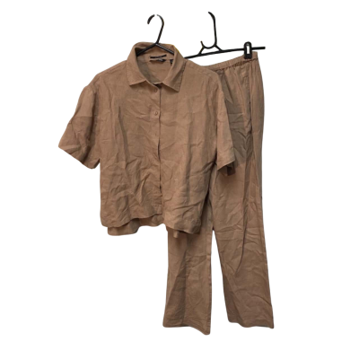 Country Road Womens  Size 6 / 8 Beige Shirt and Pants set