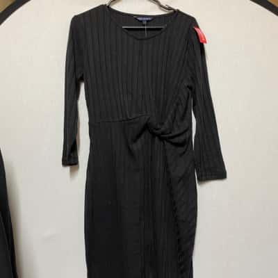 French Connection Womens  Size L Black Dress