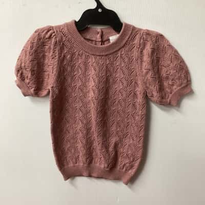  Jamie Kay knitted   Size 2 Tops & T-shirts Pink  100% cotton D
