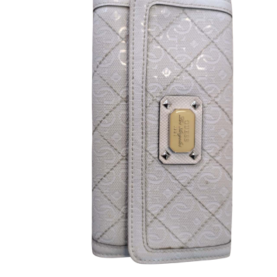 Guess Los Angeles 1981 Womens White Purse