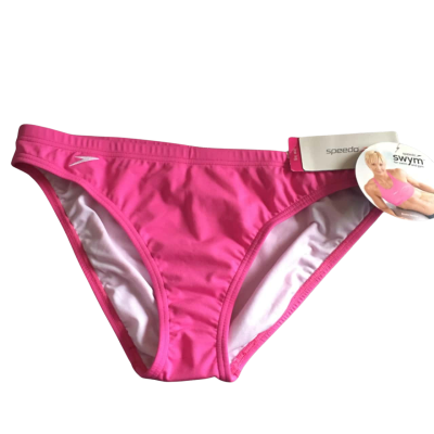 BNWT Speedo Womens  Size 16 Bikini Bottoms Pink  HTH2