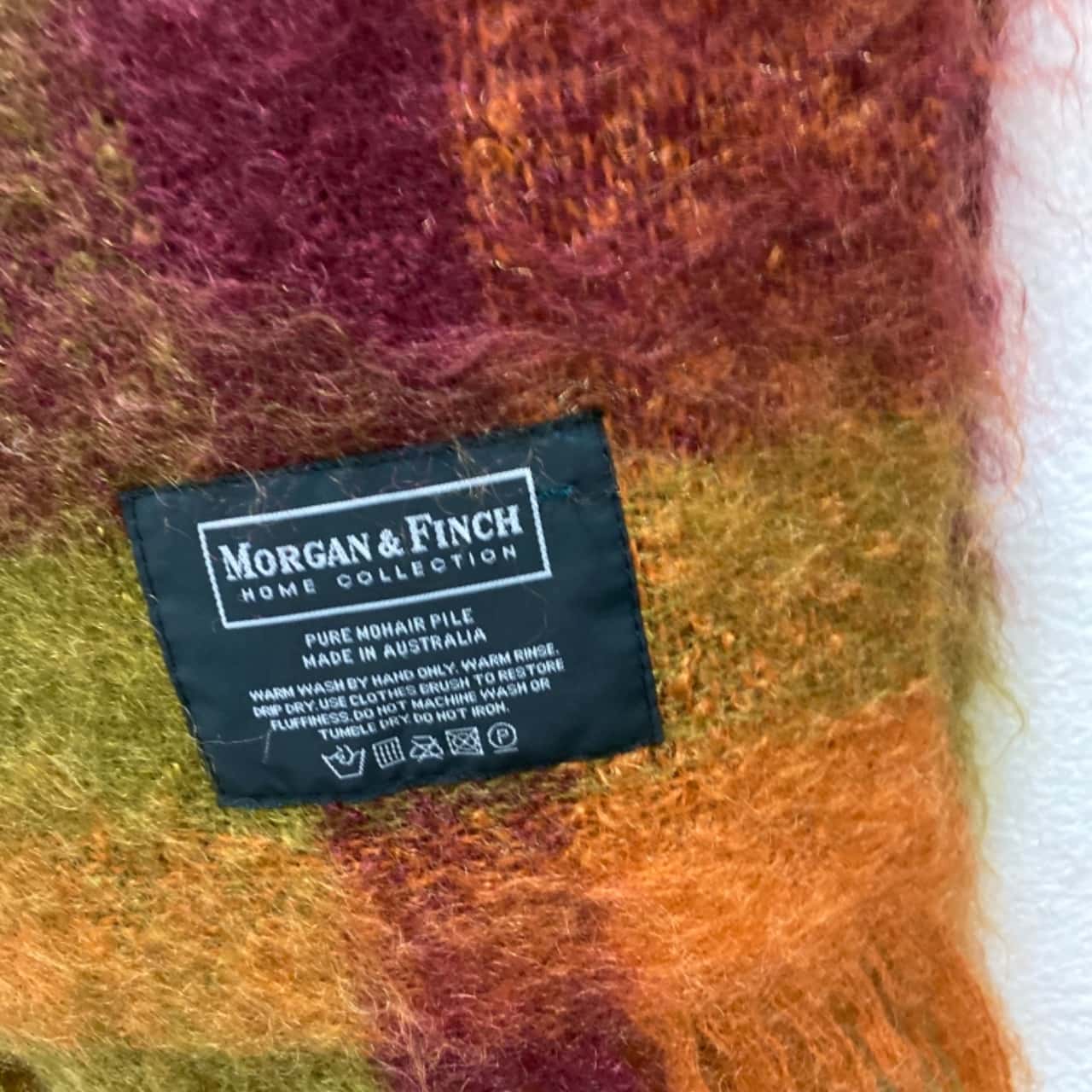 Morgan and Finch Pure Mohair Throw/Blanket(s) - Used Very Good | Salvos ...