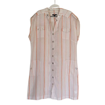 Aero.  Linen Shirt Dress.     Size 14 