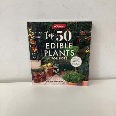 Yates Top 50 Edible Plants for Pots book