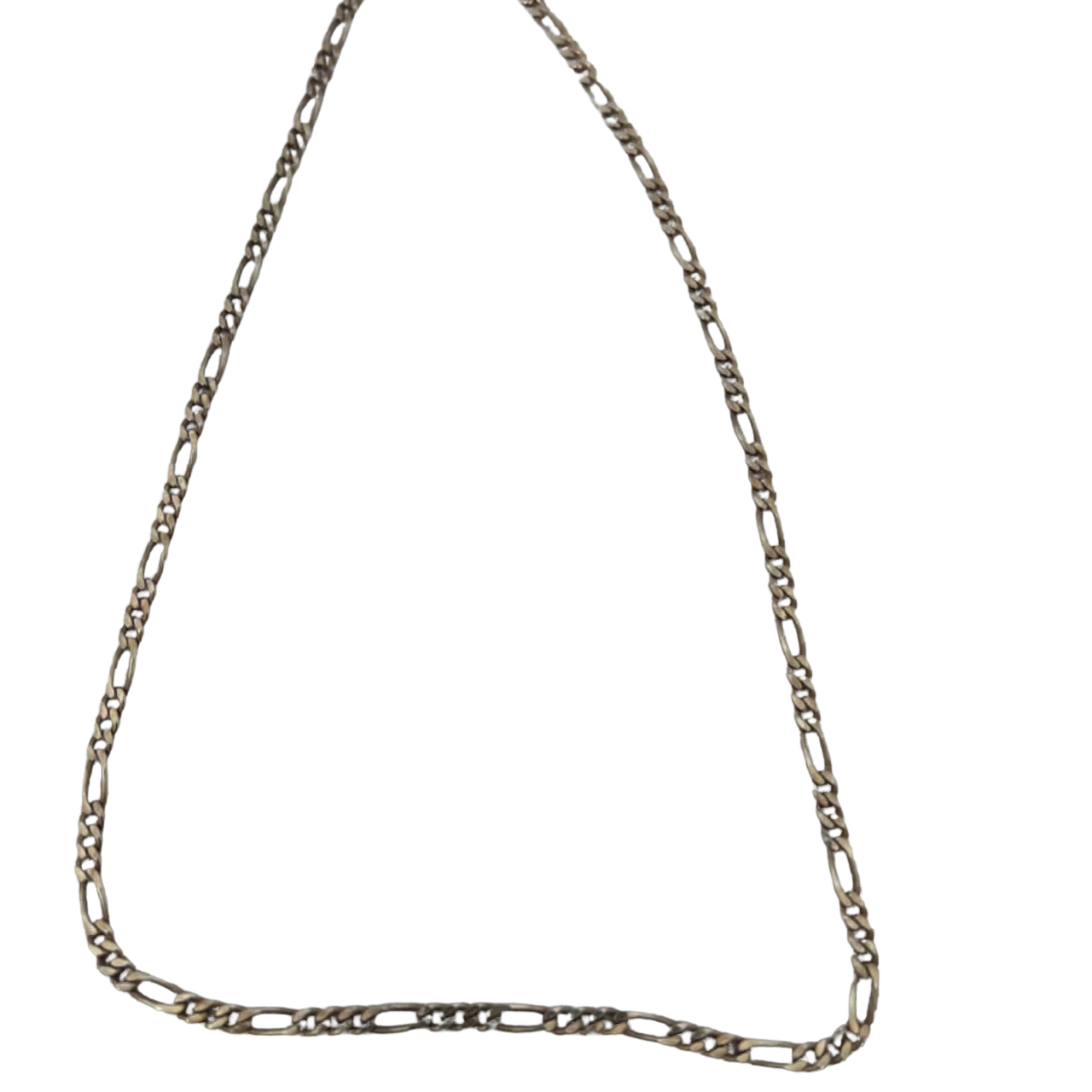 925 Silver 50cm Figaro Necklace