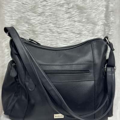  Womens Black  / Silver handbag 