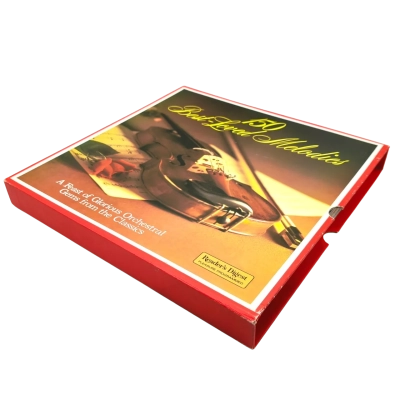 Vinyl Records Box Set Of 8 Records - Readers Digest 150 Best-Loved Melodies. Condition Is Excellent