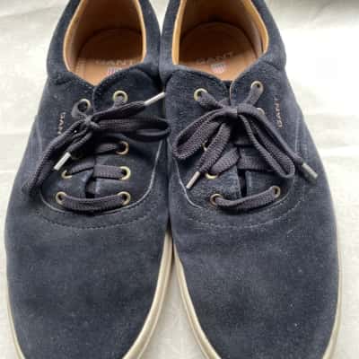 Gant Mens  Size 44 Loafers Black/Blue / Off White 